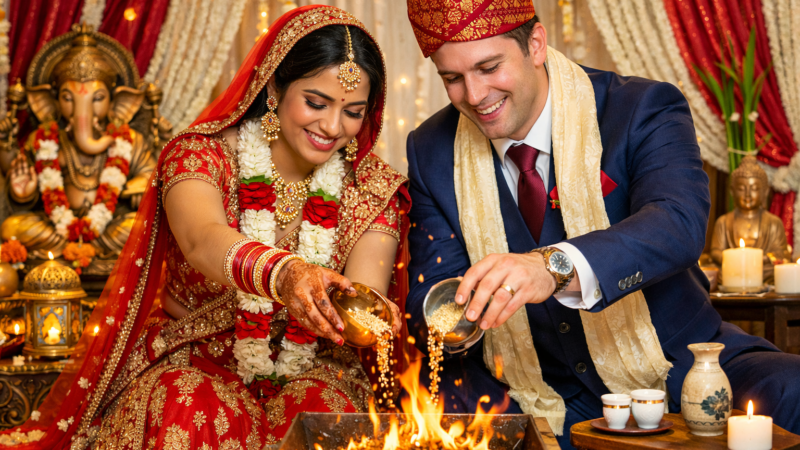 Cultural Fusion Weddings: A Wedding that Fuses Traditions in a Globalized World.